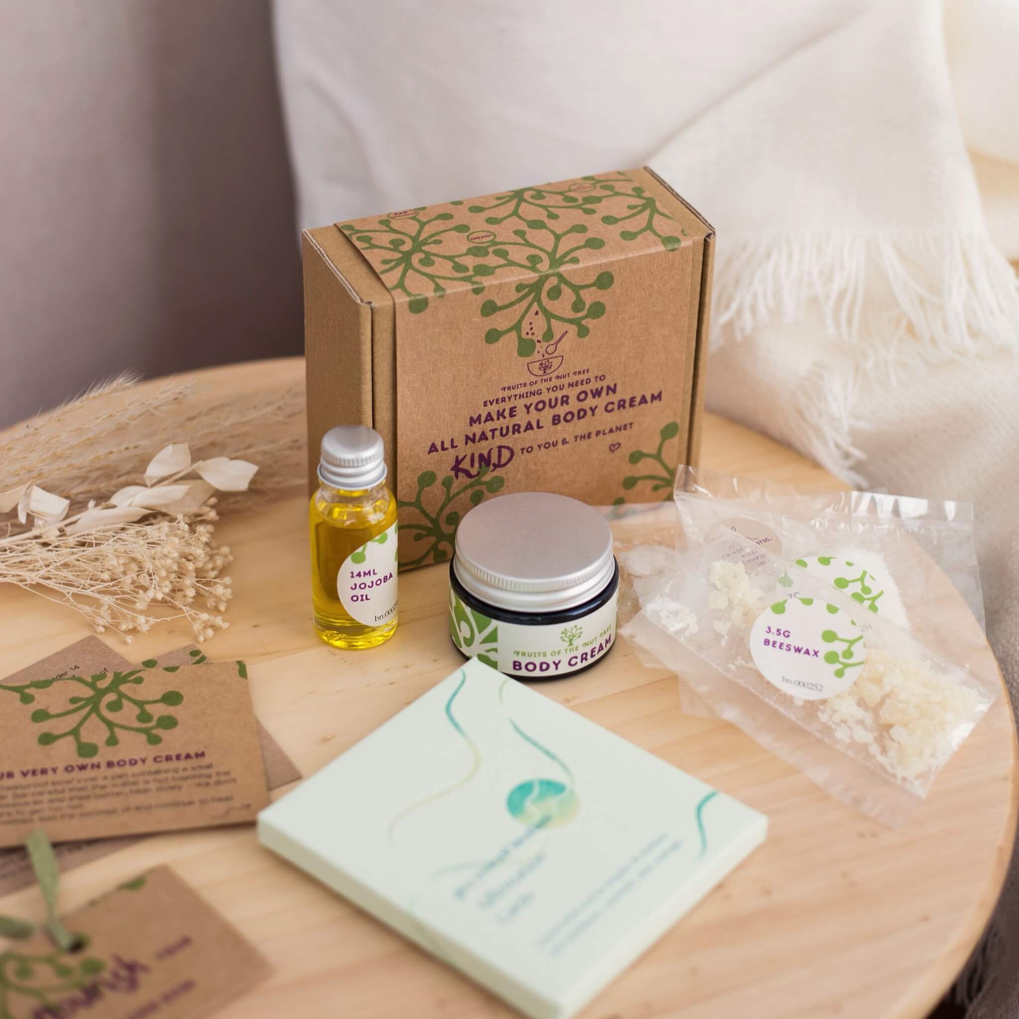 pamper and affirmation gift box