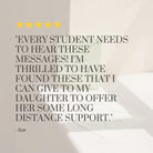 student affirmation cards review
