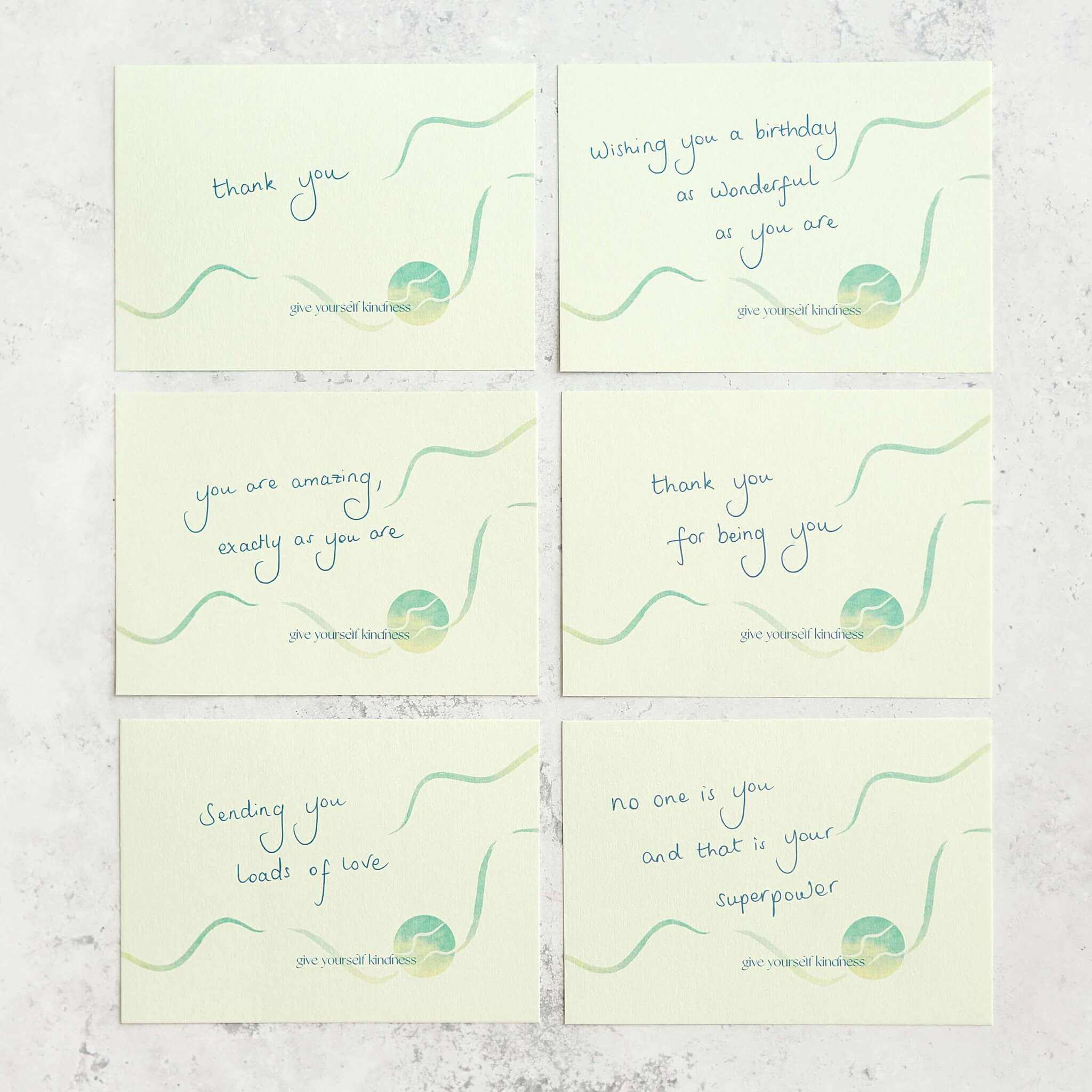 affirmation gift box personalised gift message