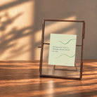 mindful affirmation card in frame