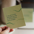 new mum affirmation cards courage